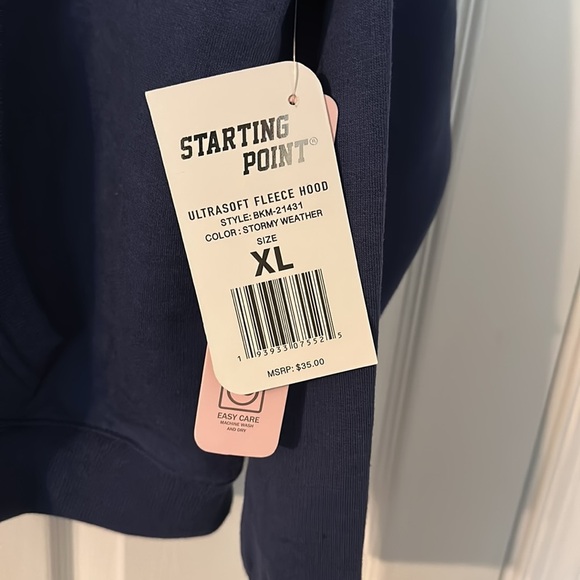 Women’s Starting Point Ultra Soft Fleece Hood Zip Up XL - Picture 3 of 7